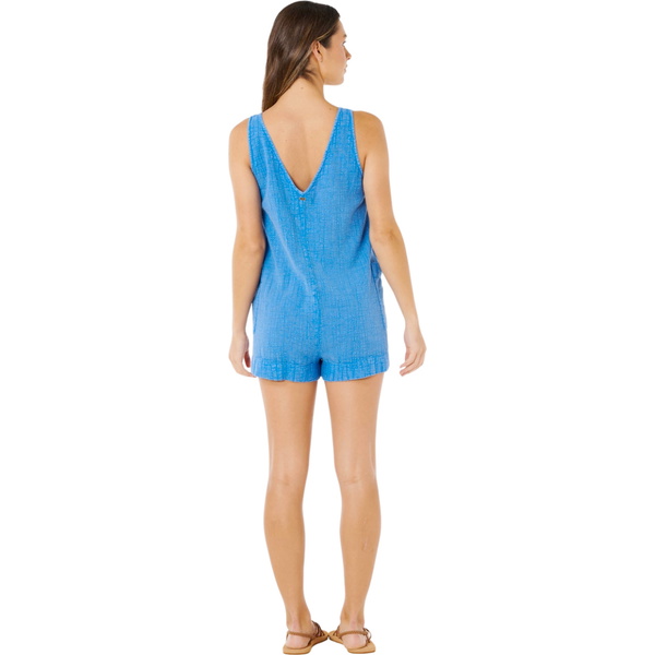 2026 Rip Curl Womens Classic Surf Romper 01IWRO - Bright Blue